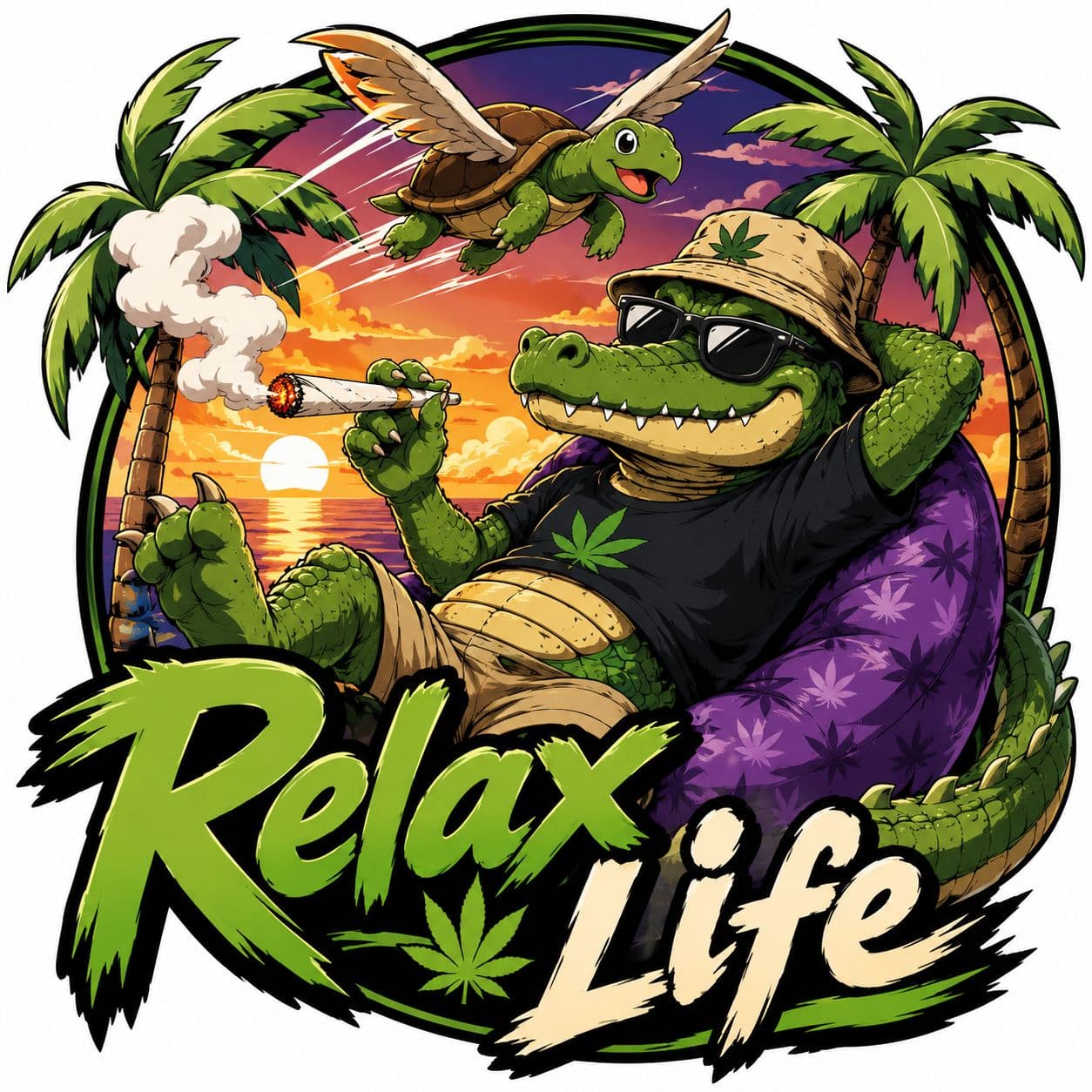 Relax Life mascot